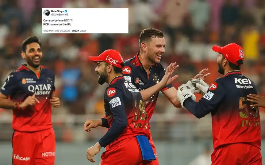 "Have Won The IPL" - Dale Steyn Trolls RCB After Rare Qualification In Final